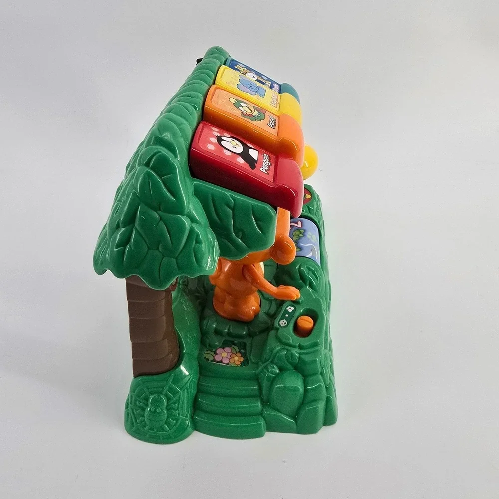 VTech Learn & Dance Interactive Zoo Toddler Toy Multicolor Musical Jungle TESTED